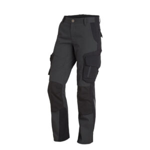 Robust arbejdsbuks i bomuld/polyester med Cordura-knælommer
