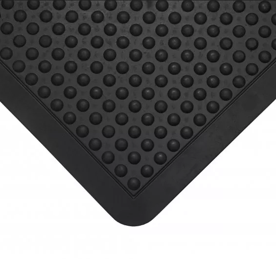 Bubblemat ståmåtte i naturgummi/nitril 14 mm – mod træthed