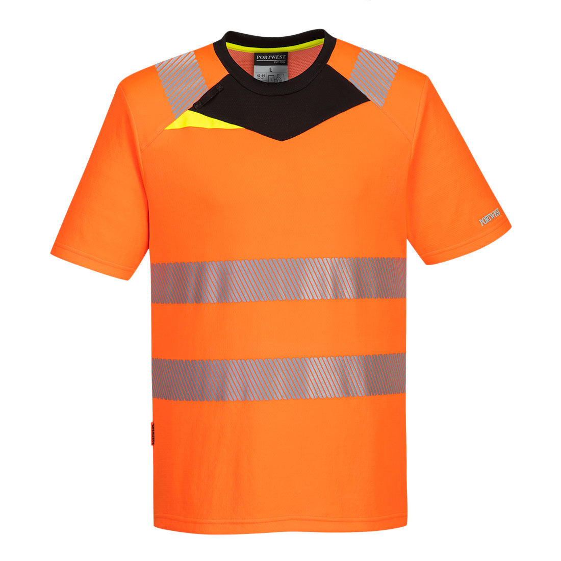 DX4 Hi-Vis sweatshirt – kølende stof, reflekstape - Billede 2