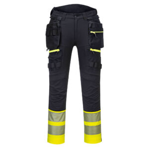 DX4 Hi-Vis arbejdsbukser – stretch og lårlommer