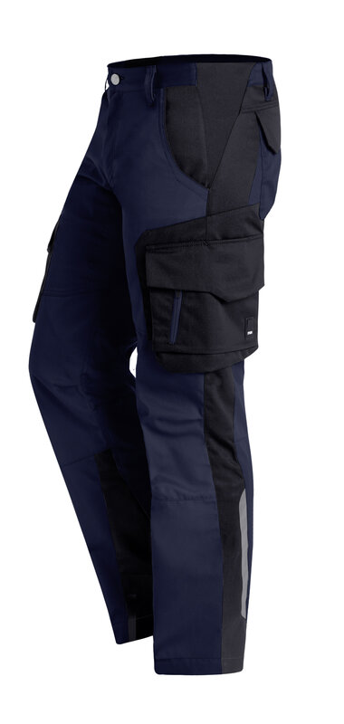 FHB FABIAN arbejdsbukser i bomuld/polyester – ergonomiske - Billede 2