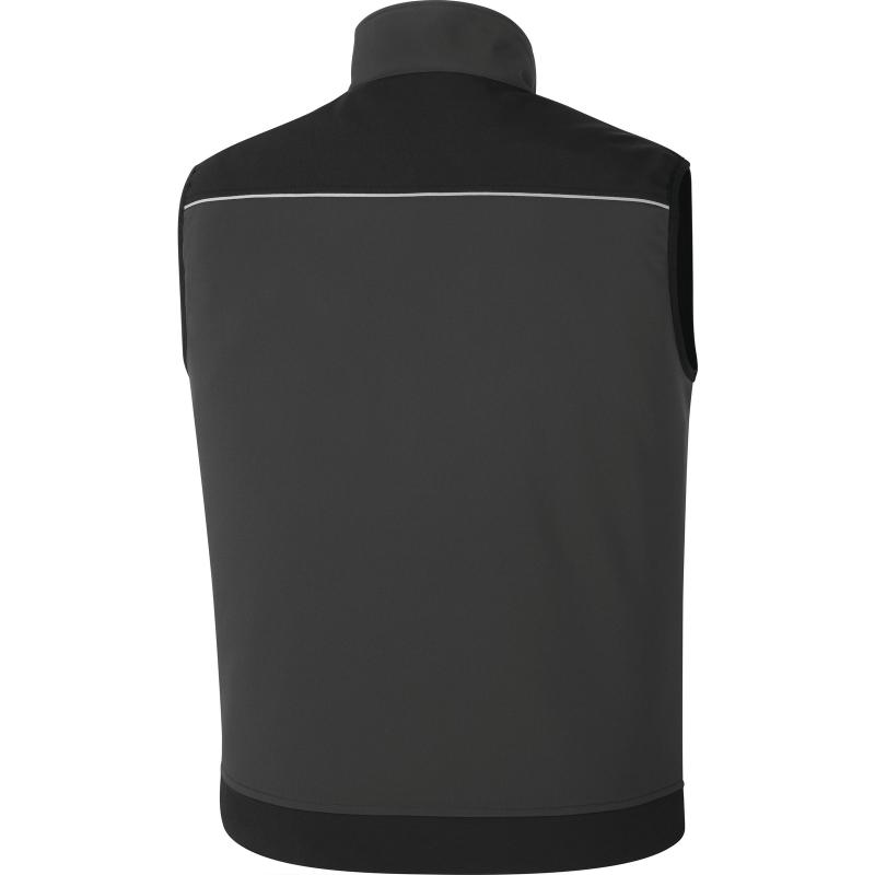 Holen softshell arbejdsvest – vindtæt, 3-lags og åndbar - Billede 3