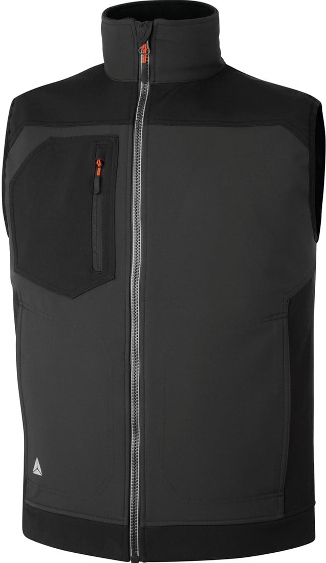 Holen softshell arbejdsvest – vindtæt, 3-lags og åndbar - Billede 2