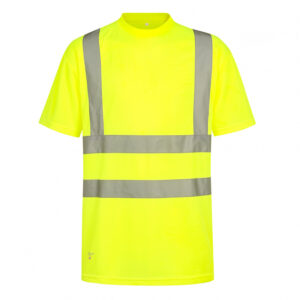 Arbejd T-shirt i hurtigtørrende Quick Dry-stof – med refleks