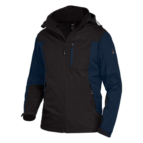 Vandtæt softshell arbejdsjakke – åndbar, strækbar - Billede 3