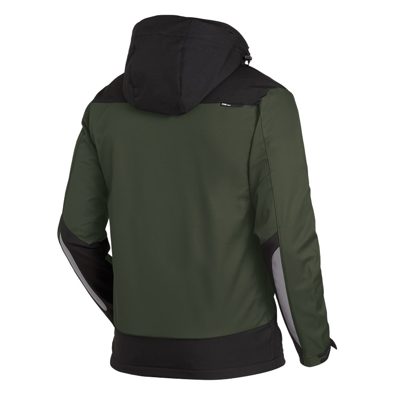 Vandtæt softshell arbejdsjakke – åndbar, strækbar - Billede 10