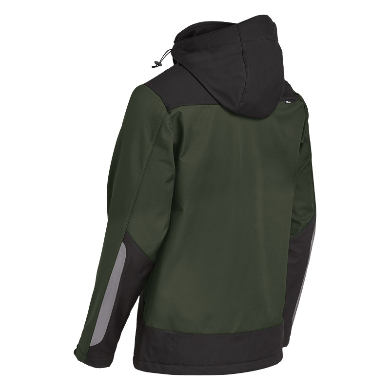Vandtæt softshell arbejdsjakke – åndbar, strækbar - Billede 9