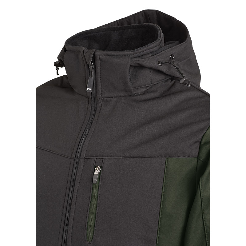 Vandtæt softshell arbejdsjakke – åndbar, strækbar - Billede 8