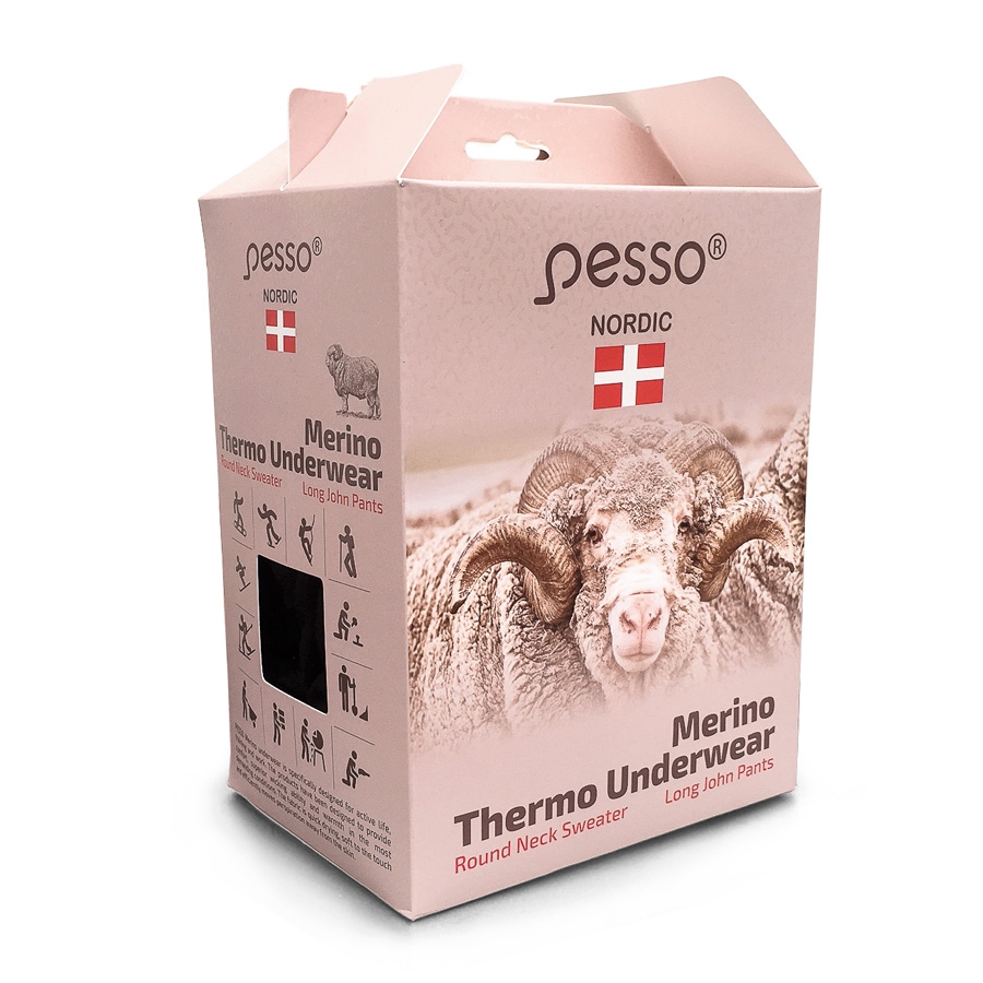 Pesso Thermo Merino første lag – merino-uld, isolerende - Billede 2
