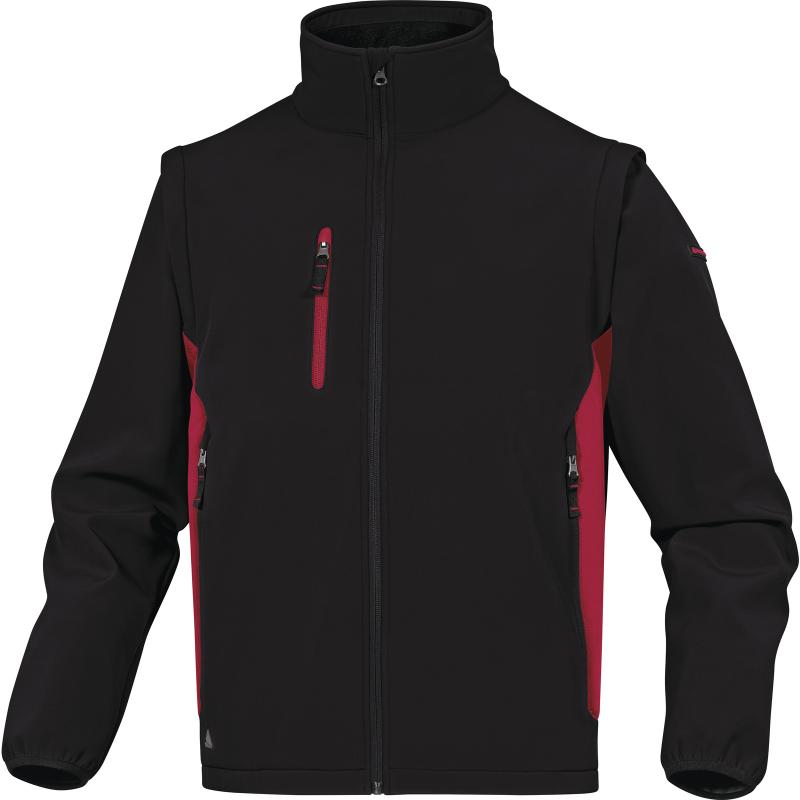 Softshell-arbejdsjakke med fleecefor – vandtæt TPU-membran - Billede 3