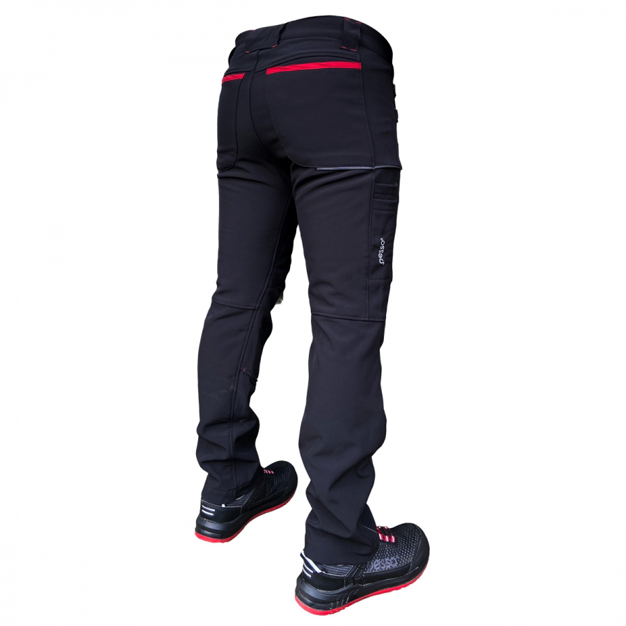 PESSO Nebraska softshell bukser – fleece, vandafvisende - Billede 3