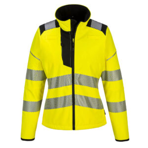 Damejakke 2-lags vandtæt – åndbar og HiVis-reflekser