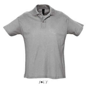 Arbejds-poloshirt i halvkrympet bomuld – åndbar og holdbar