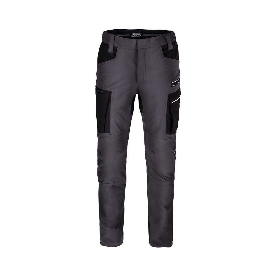 Arbejdsbukser i 4-way stretch – Cordura forstærket, 7 lommer