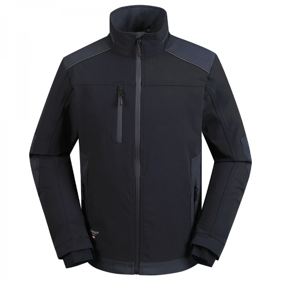 Arbejdsjakke i nylon/spandex – 4-vejs stretch, forstærket