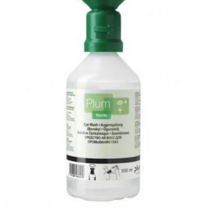 PLUM steril øjenskylle 500 ml – 0,9% saltvand klar til brug