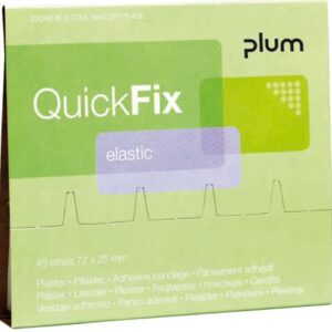 PLUM elastiske plastre refill 45 stk – åndbare og fleksible