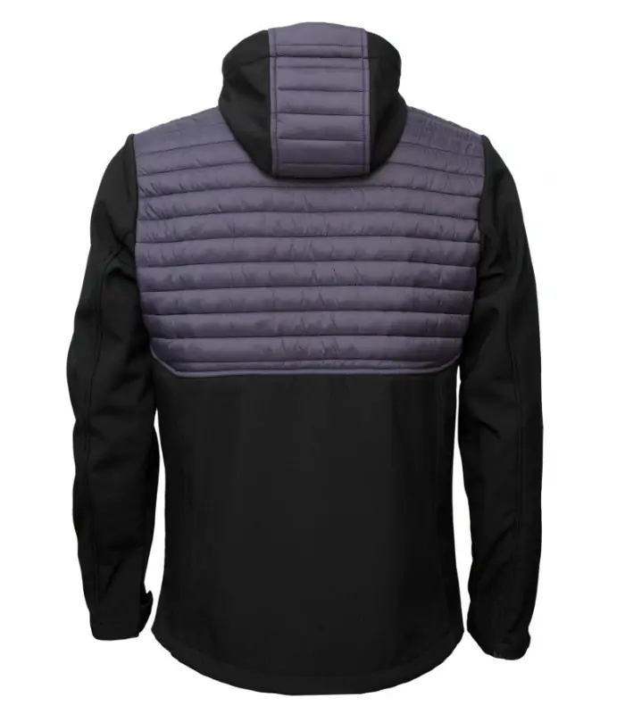 BoSafety ROXON softshell hættetrøje, fleecefor, lynlåslommer - Billede 3