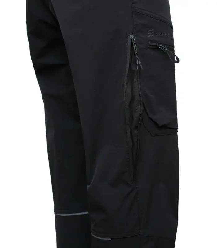 BoSafety arbejdsbukser i nylon/spandex – 4-vejs stretch - Billede 4