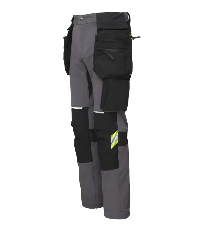 BoSafety arbejdspants – 4-vejs stretch, Cordura-forstærket - Billede 2