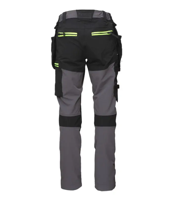BoSafety arbejdspants – 4-vejs stretch, Cordura-forstærket - Billede 3