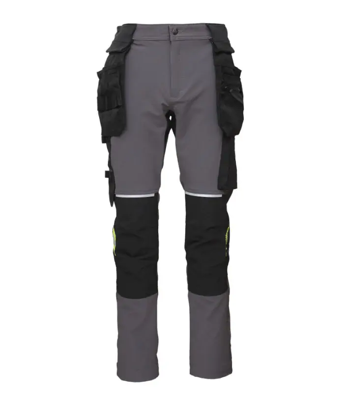 BoSafety arbejdspants – 4-vejs stretch, Cordura-forstærket