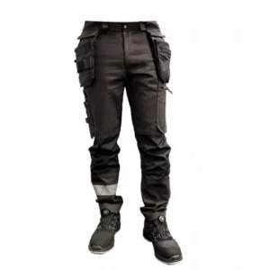 BoSafety CARBONPLUS arbejdsbukser i bomuld med Cordura