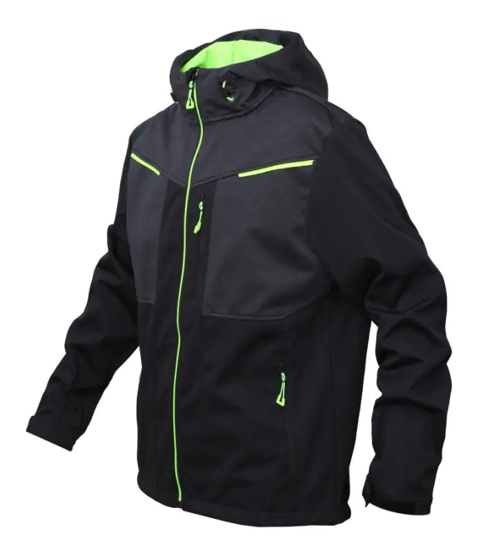 ROXET softshell arbejdsjakke – vandtæt, elastisk og åndbar - Billede 2