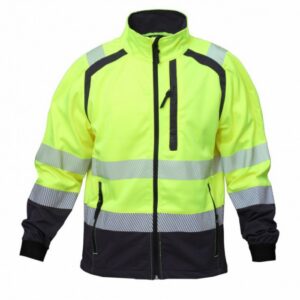 Orlando2 HI-VIS arbejdsjakke – softshell, vandafvisende