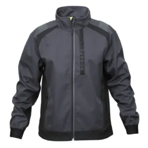 BoSafety softshell-arbejdsjakke, vandafvisende og synlig