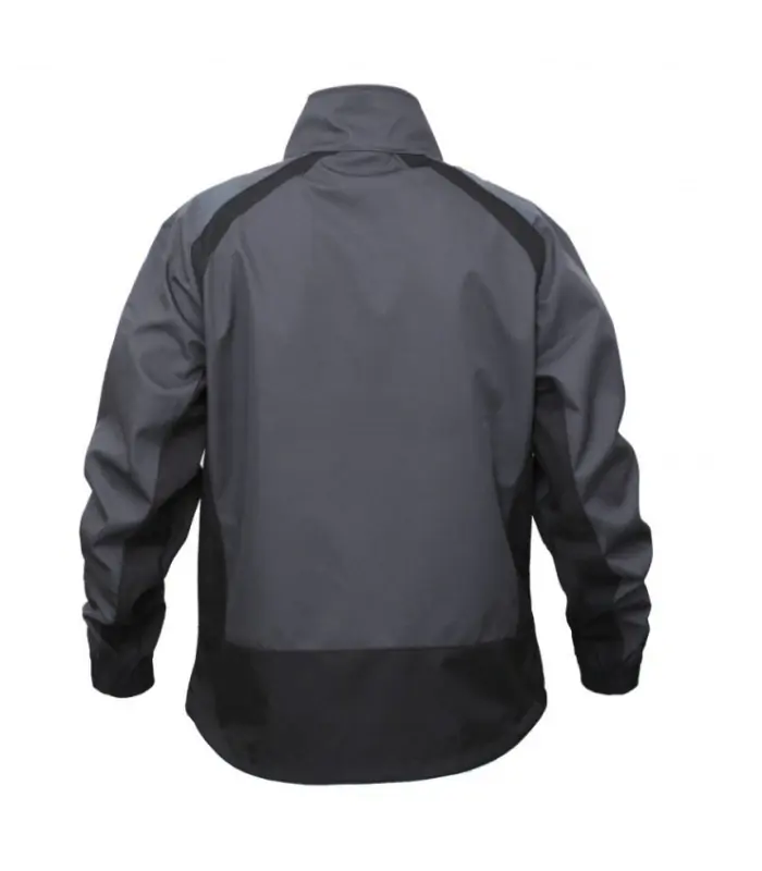 BoSafety softshell-arbejdsjakke, vandafvisende og synlig - Billede 3