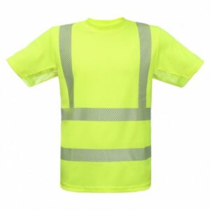 Hi‑Vis t-shirt arbejde – klasse 2, bomuld/polyester