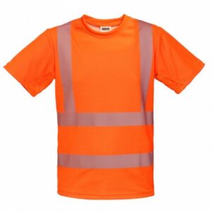 Hi‑Vis T‑shirt klasse 2 – åndbar bomuld og polyester