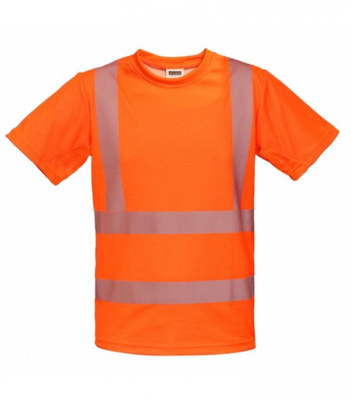 Hi‑Vis T‑shirt klasse 2 – åndbar bomuld og polyester