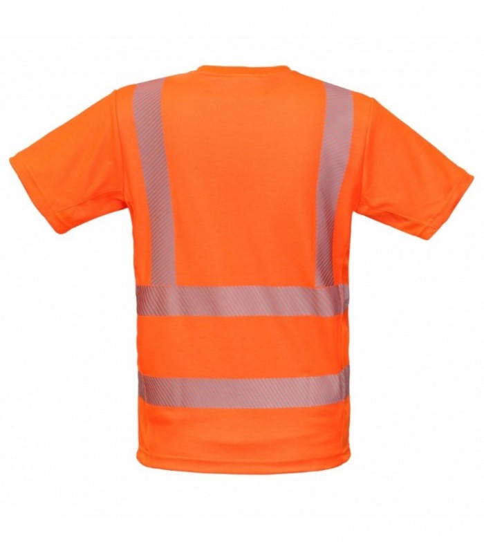 Hi‑Vis T‑shirt klasse 2 – åndbar bomuld og polyester - Billede 3